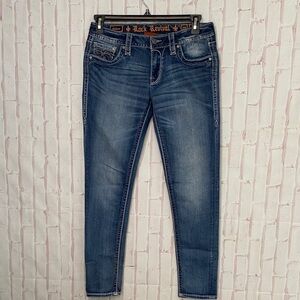 Rock Revival Silken Skinny Jeans size 29